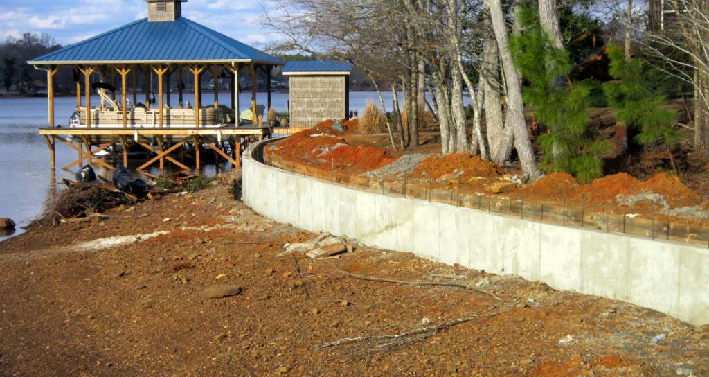 alabama concrete seawall