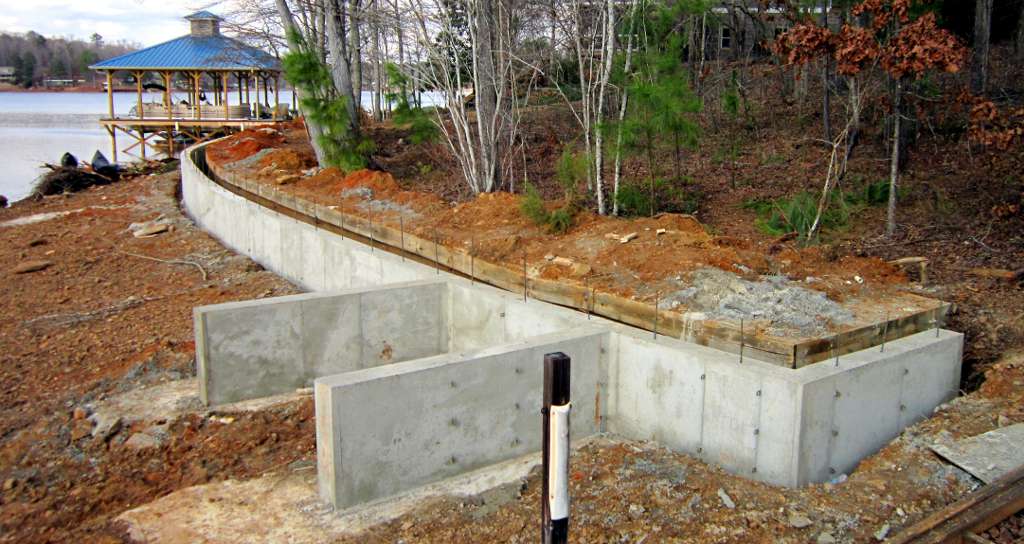 concrete seawall in alabama